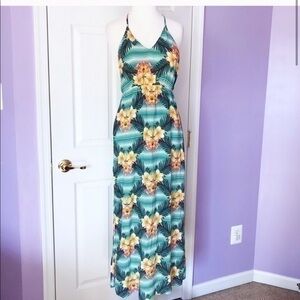 Multicolored Floral Maxi Dress size S
